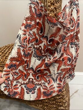 Free People tote. No stains.15”x13” lightweight
